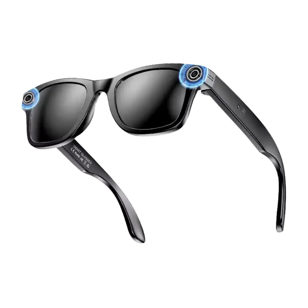 AI Smart Glasses with 8MP Camera, Translation & Bluetooth Audio - Veliqo