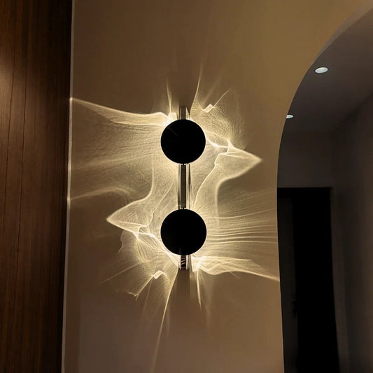 Decorative Wall Sconce – Adjustable Ripple Lighting & Modern Accent Lamp