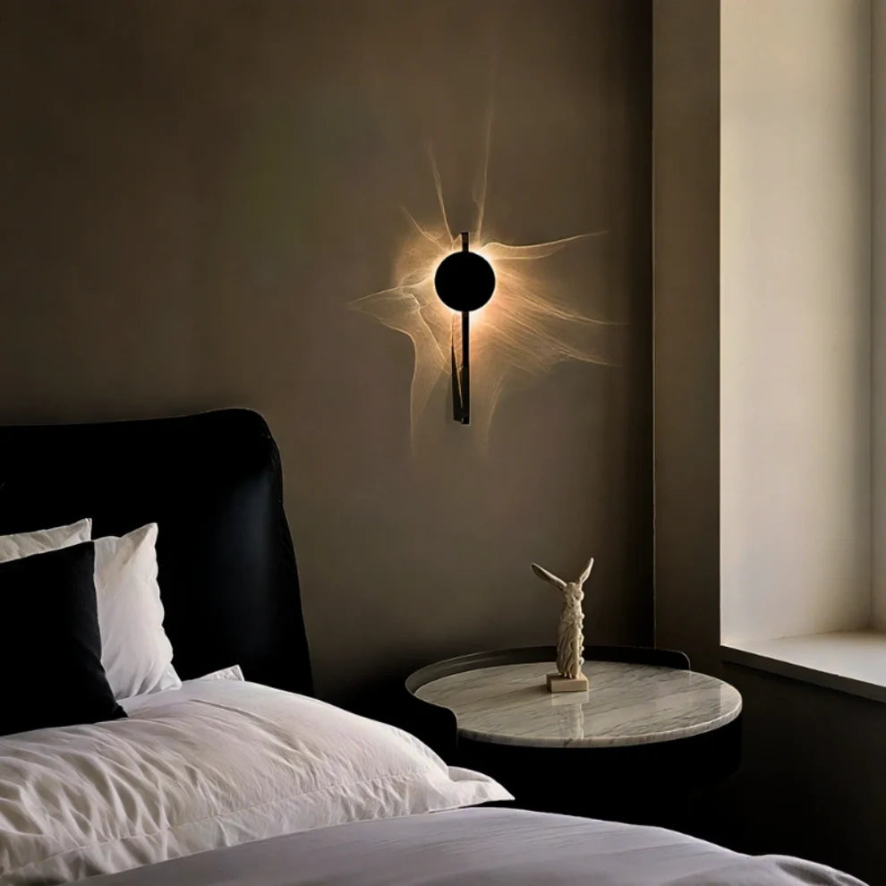Decorative Wall Sconce – Adjustable Ripple Lighting & Modern Accent Lamp