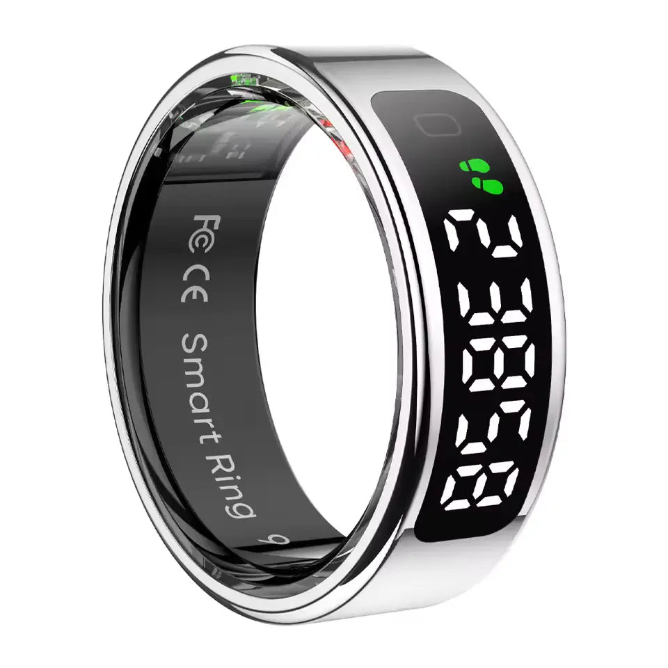 AI Smart Ring – Health & Activity Tracker (Waterproof 5ATM)