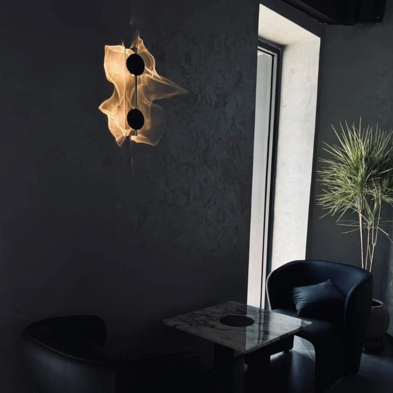 Decorative Wall Sconce – Adjustable Ripple Lighting & Modern Accent Lamp