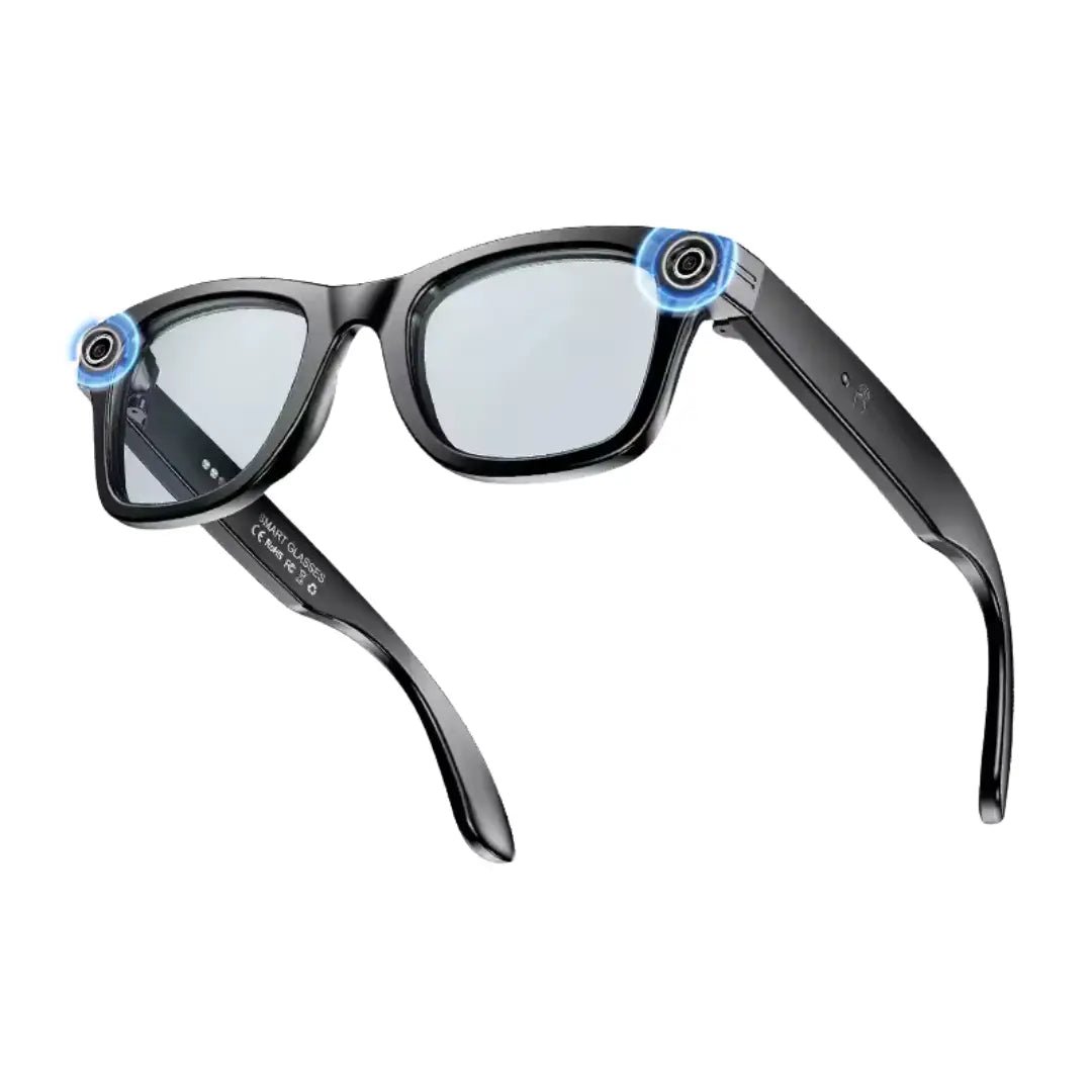 AI Smart Glasses with 8MP Camera, Translation & Bluetooth Audio - Veliqo