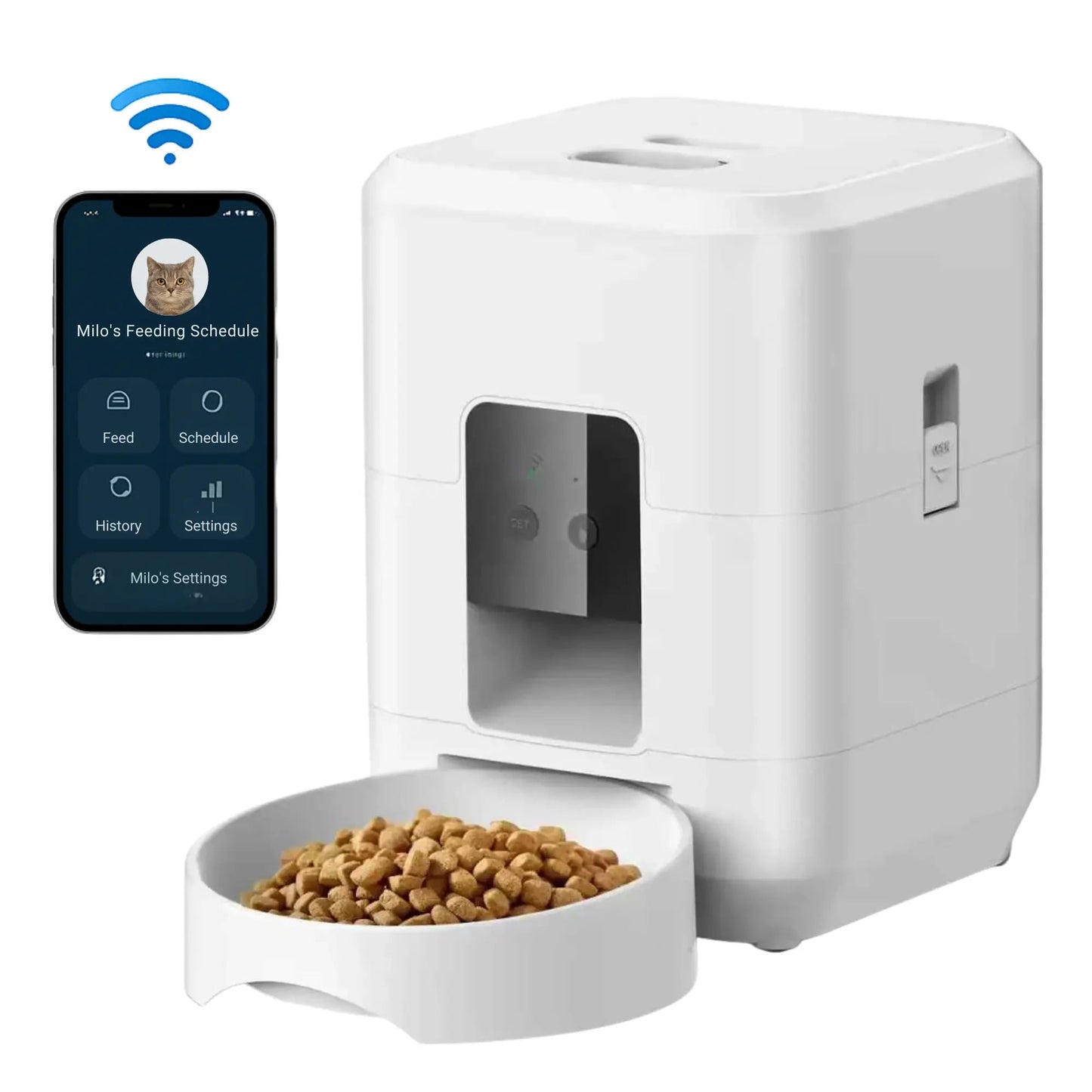 Automatic Pet Feeder with App Control – Veliqo PF2 - Veliqo