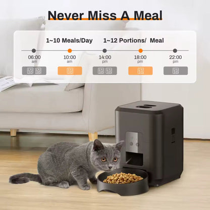 Automatic Pet Feeder with App Control – Veliqo PF2 - Veliqo