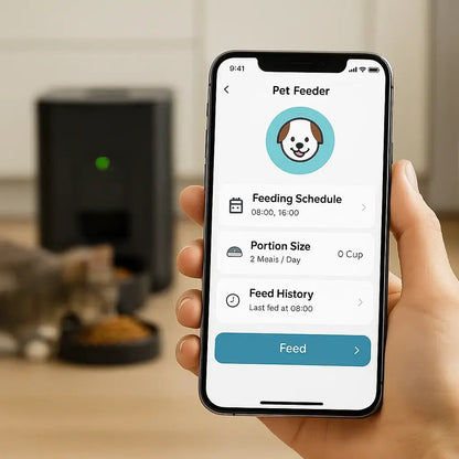 Automatic Pet Feeder with App Control – Veliqo PF2 - Veliqo