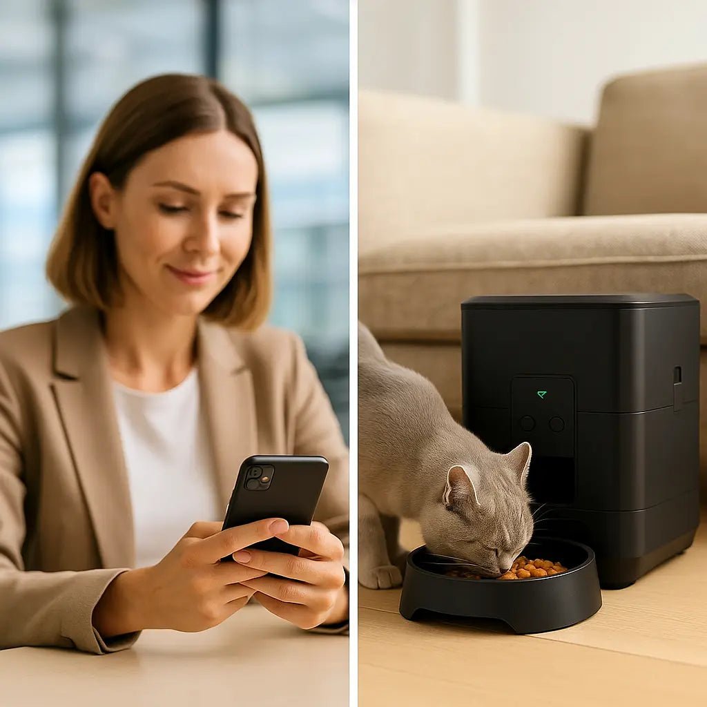 Automatic Pet Feeder with App Control – Veliqo PF2 - Veliqo