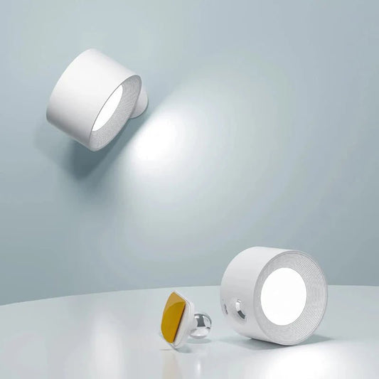 Cordless Wall Lamp – Rechargeable, Rotatable & Tool - Free Mounting - Veliqo