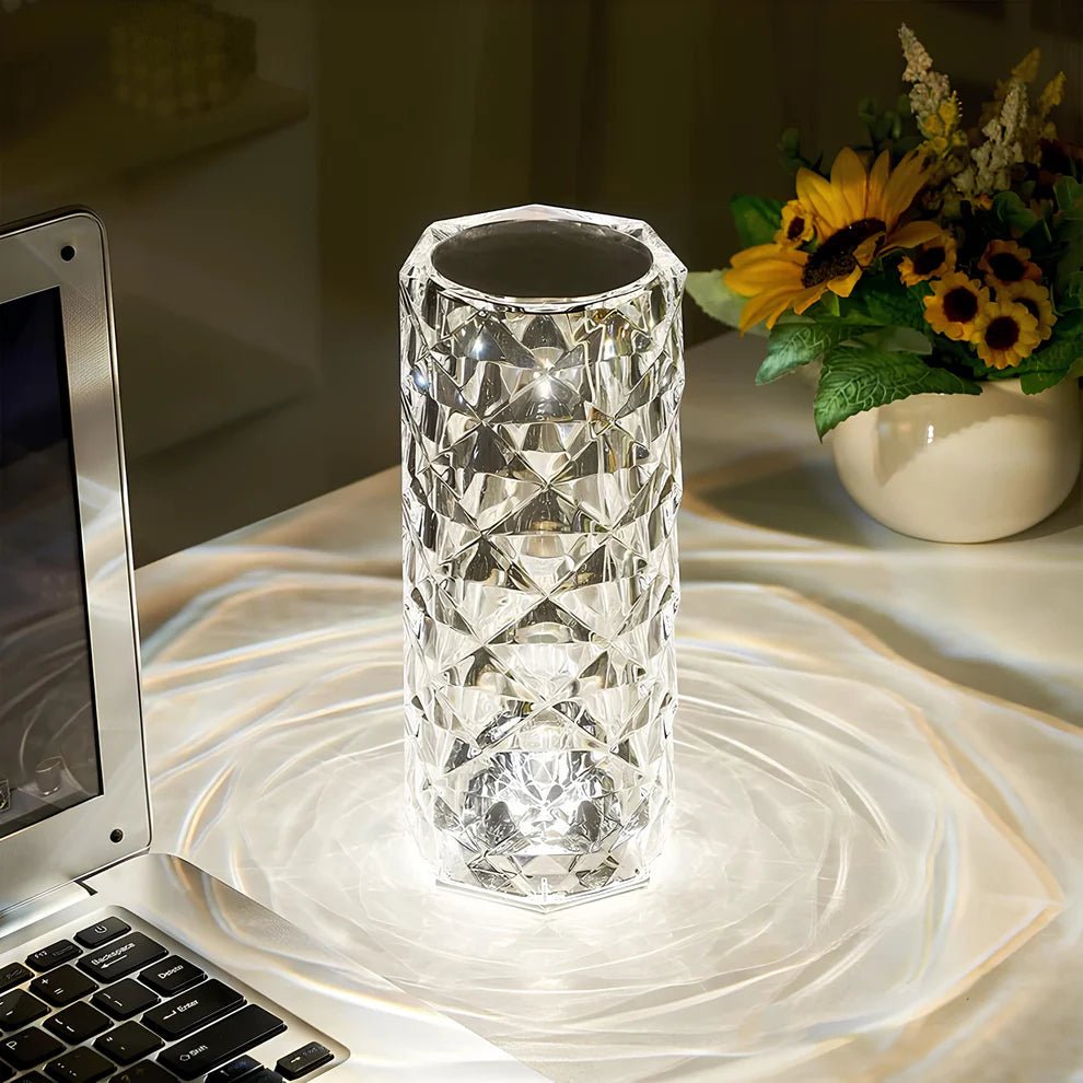Crystal Touch LED Lamp – Color - Change Ambient Light - Veliqo