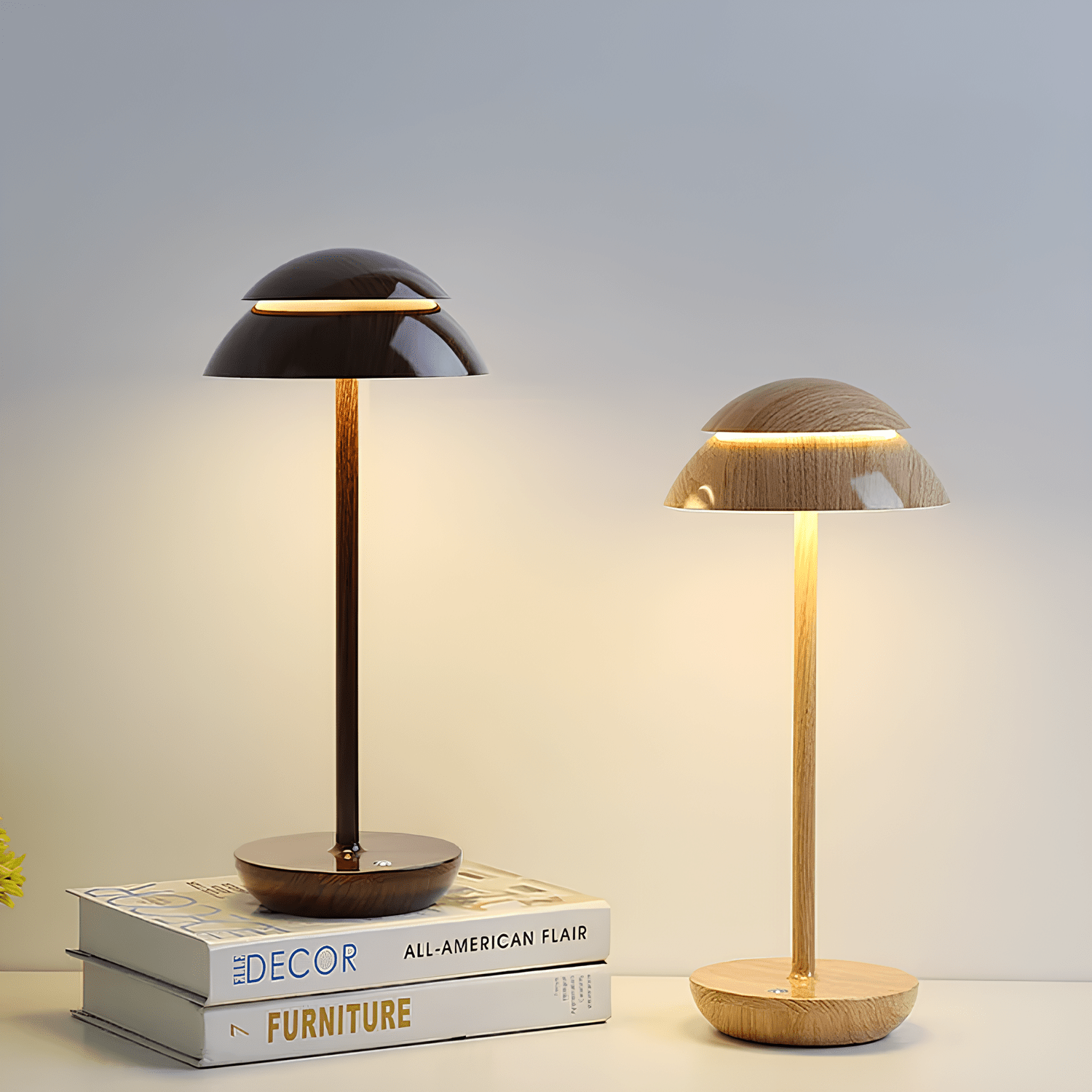 Elegant Table Lamp - Scandinavian Design (Cordless & Rechargeable) - Veliqo