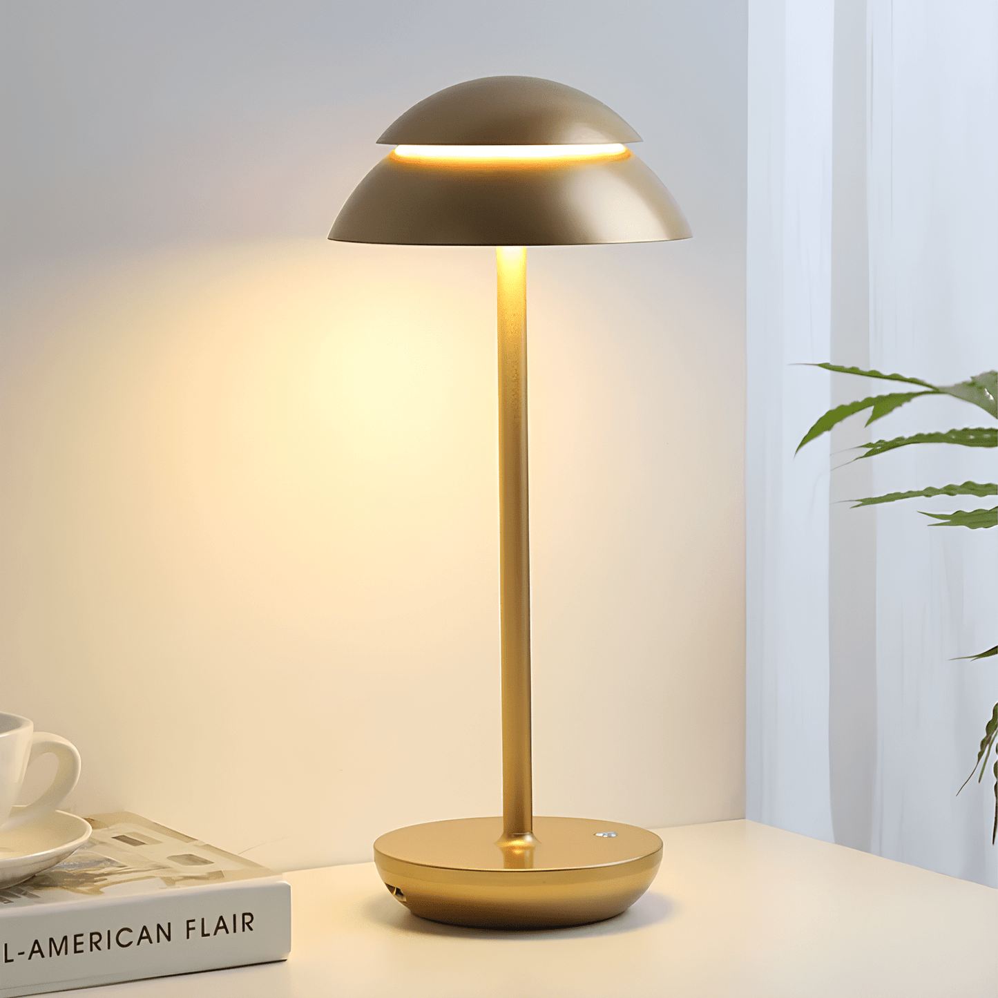 Elegant Table Lamp - Scandinavian Design (Cordless & Rechargeable) - Veliqo