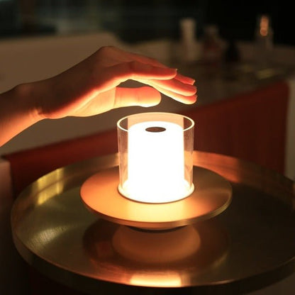 Elegant Touch - Controlled Candle Lamp - Minimalist & Cordless Design - Veliqo