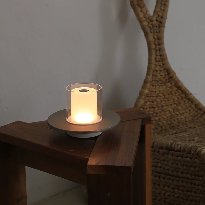 Elegant Touch - Controlled Candle Lamp - Minimalist & Cordless Design - Veliqo
