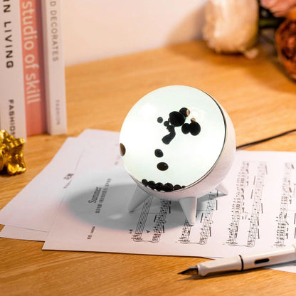 Ferrofluid Display Speaker - Captivating Interactive Sound - Responsive Display Art - Veliqo