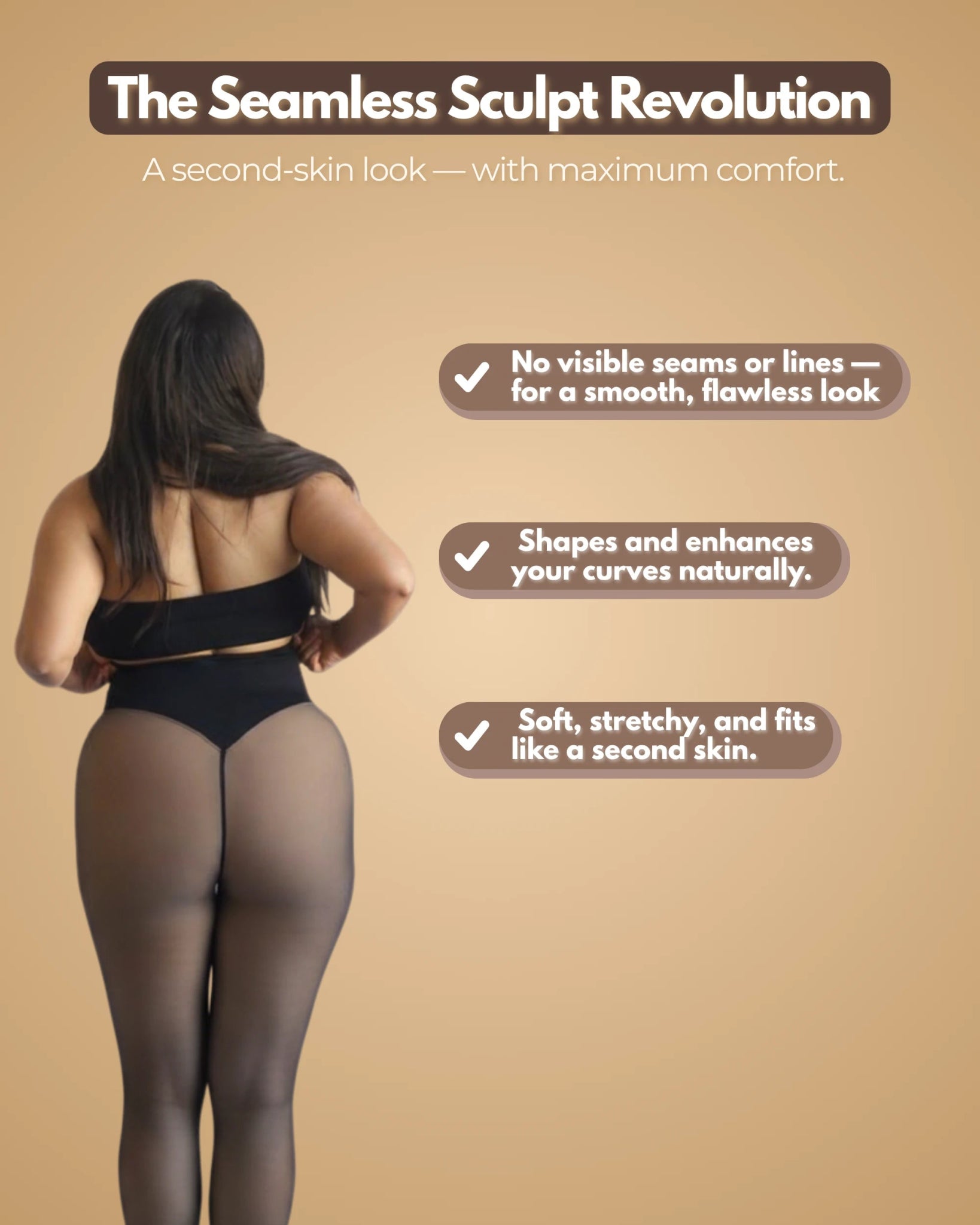 Fleece Lined Leggings – High - Waist Shaping Fit - Veliqo