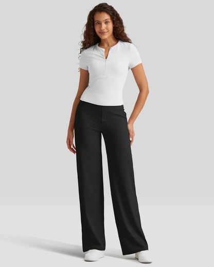 High Waist Pants - Veliqo