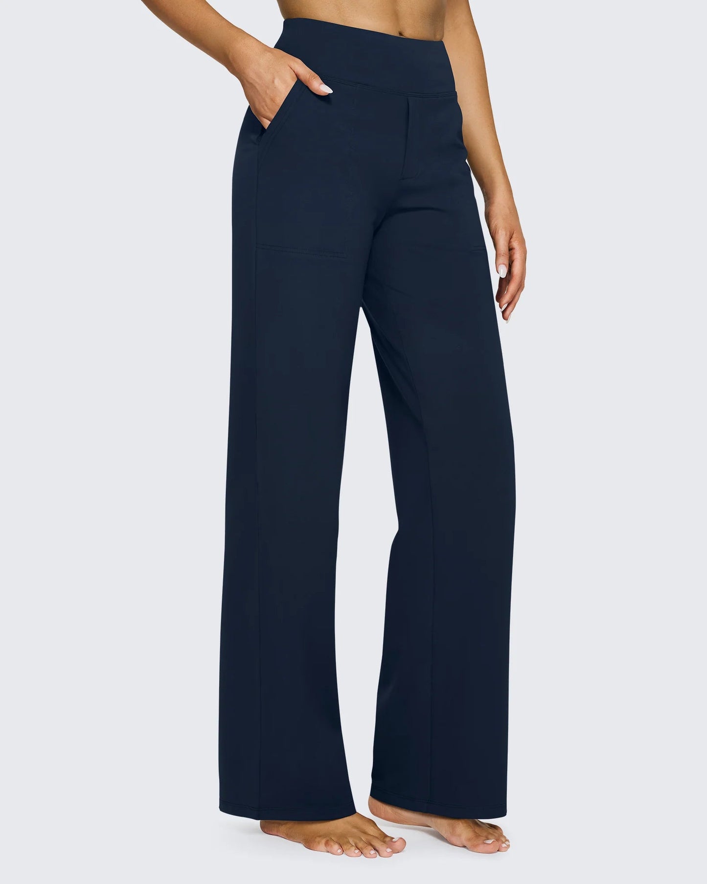 High Waist Pants - Veliqo