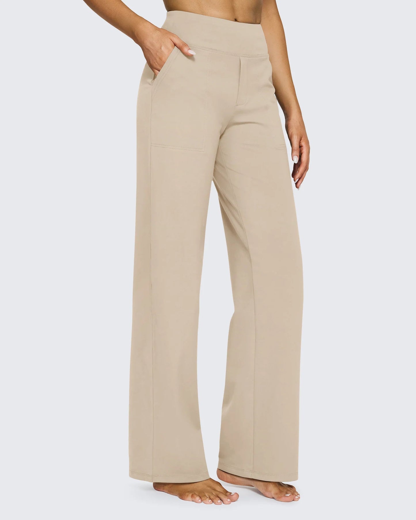 High Waist Pants - Veliqo