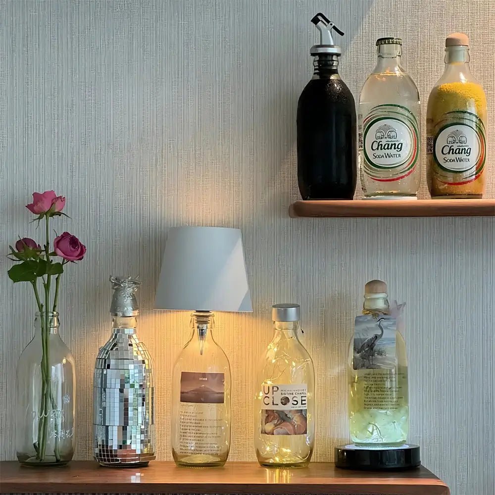 LED Bottle Lamp - Adjustable LED Decor Lighting - Veliqo