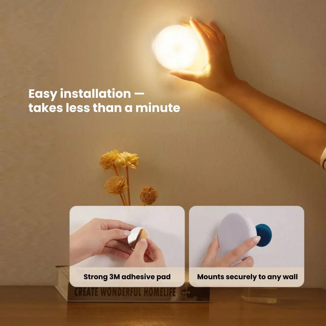Motion Light – Automatic Motion Sensor Lamp (USB or Battery) - Veliqo