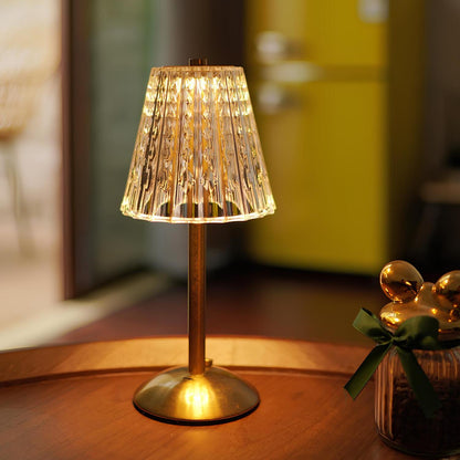 Retro Table Lamp - Elegant Cordless LED Ambiance Lighting - Veliqo