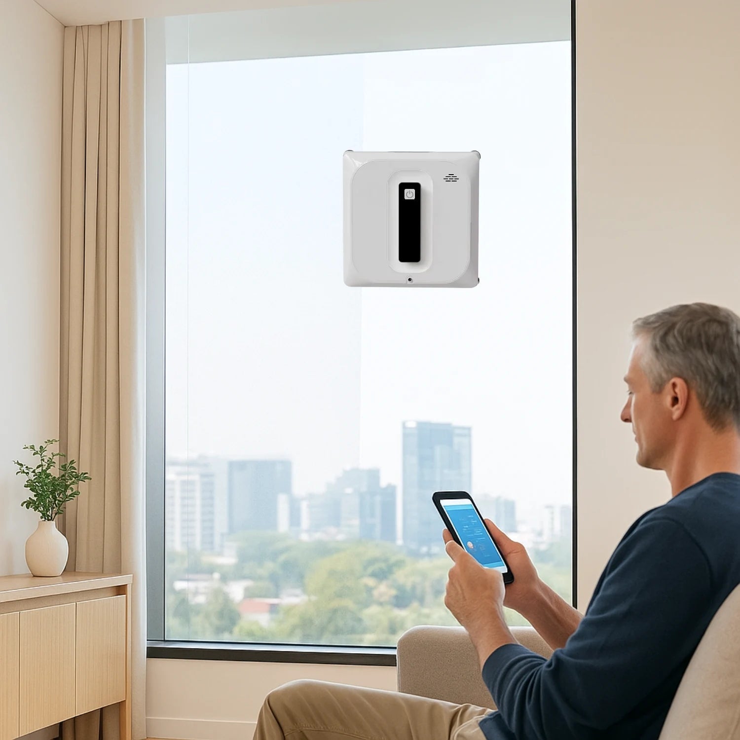 Robotic Window Cleaner – Automatic Glass Cleaning Device | Veliqo WT20 - Veliqo
