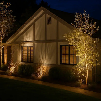 Solar Powered Garden Spotlight - Versatile Outdoor Lighting with Adjustable Colors - Veliqo