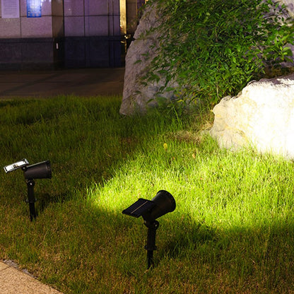 Solar Powered Garden Spotlight - Versatile Outdoor Lighting with Adjustable Colors - Veliqo