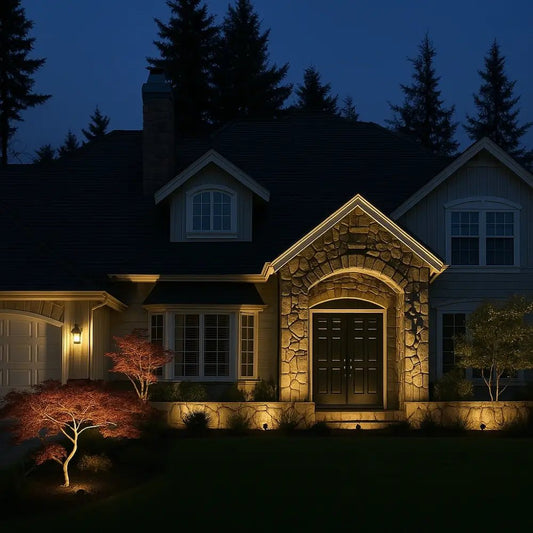 Solar Powered Garden Spotlight - Versatile Outdoor Lighting with Adjustable Colors - Veliqo