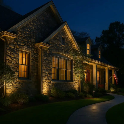 Solar Powered Garden Spotlight - Versatile Outdoor Lighting with Adjustable Colors - Veliqo