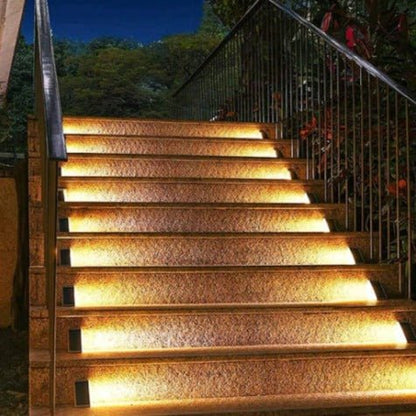 Solar Powered Outdoor Garden Step Lights - Veliqo