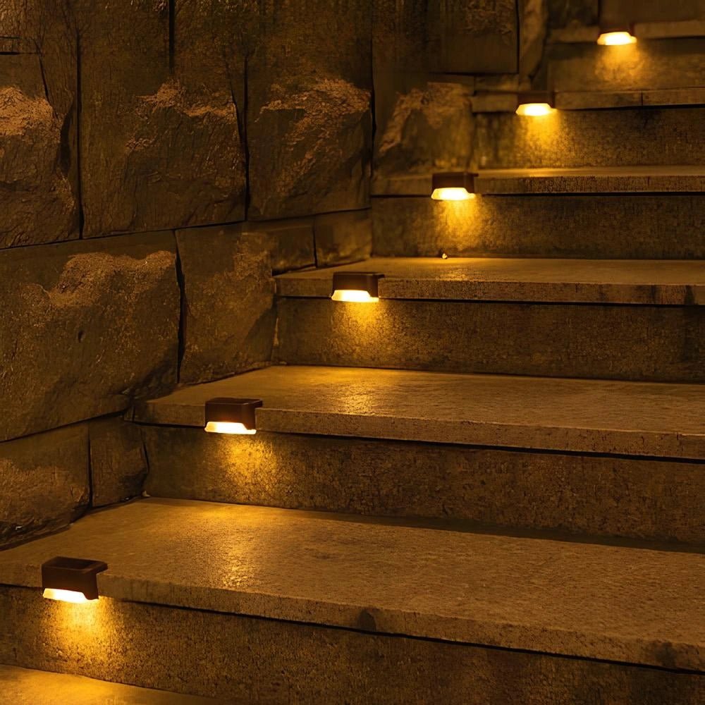Solar Stair Lights - Stylish Weather - Resistant Stair Step Lamps - Veliqo