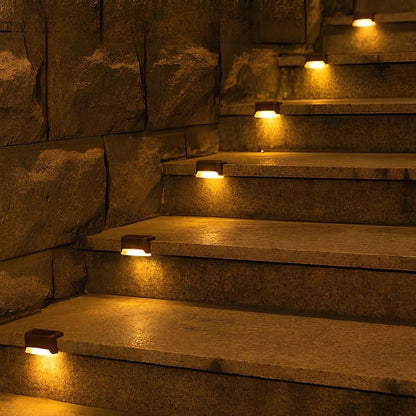 Solar Stair Lights - Stylish Weather - Resistant Stair Step Lamps - Veliqo