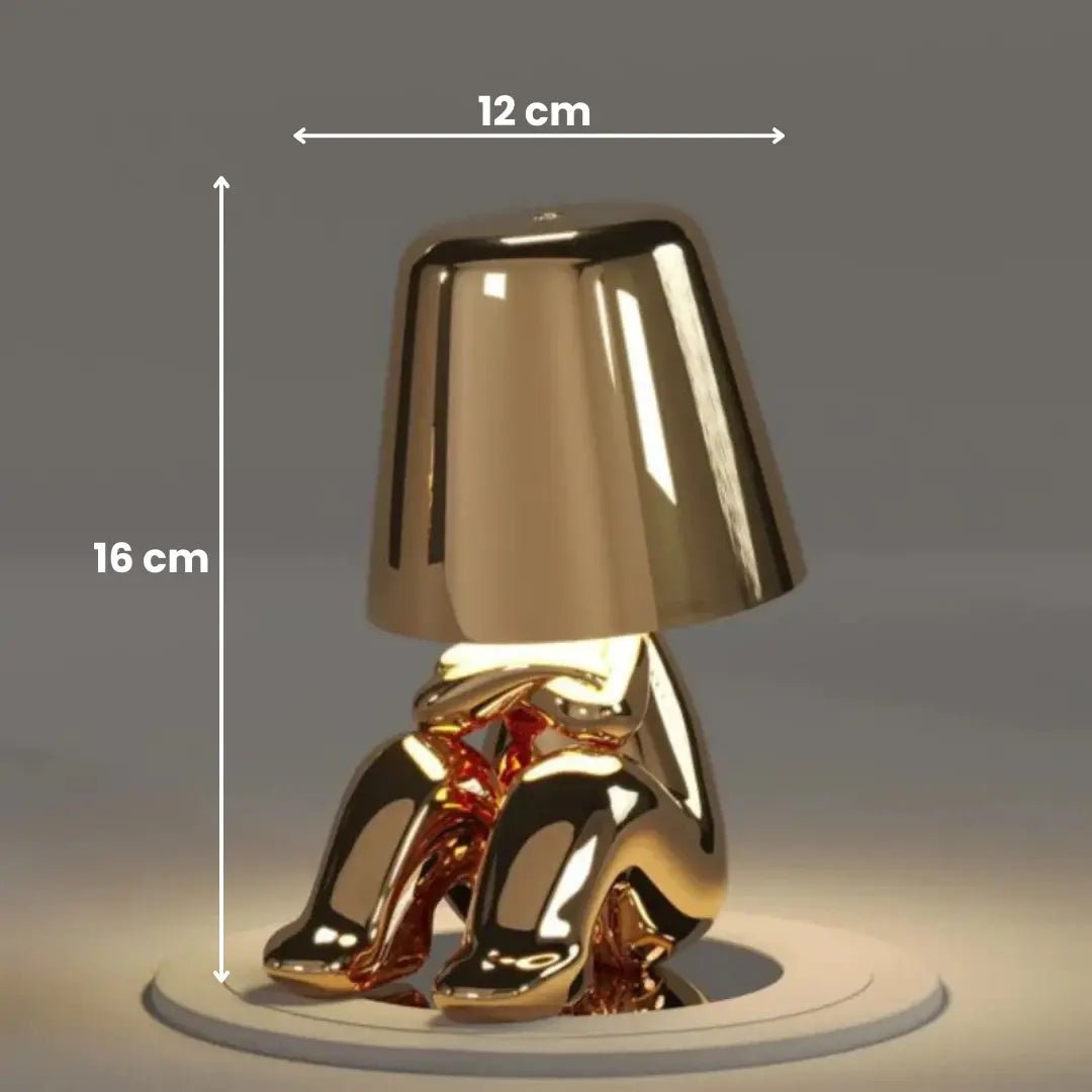 Statement LED Figure Lamp – Dimmable Desk & Shelf Accent Light - Veliqo