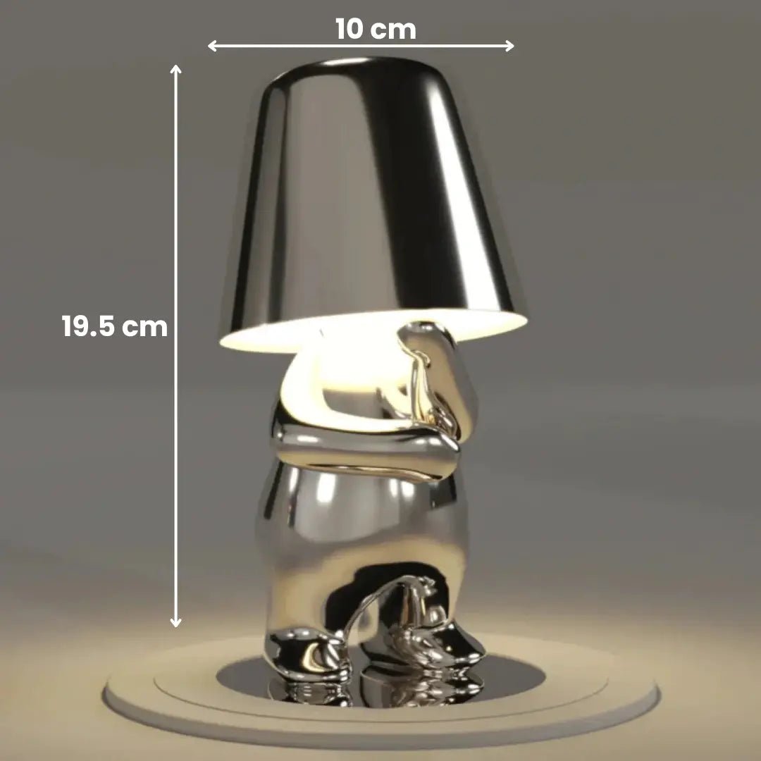 Statement LED Figure Lamp – Dimmable Desk & Shelf Accent Light - Veliqo