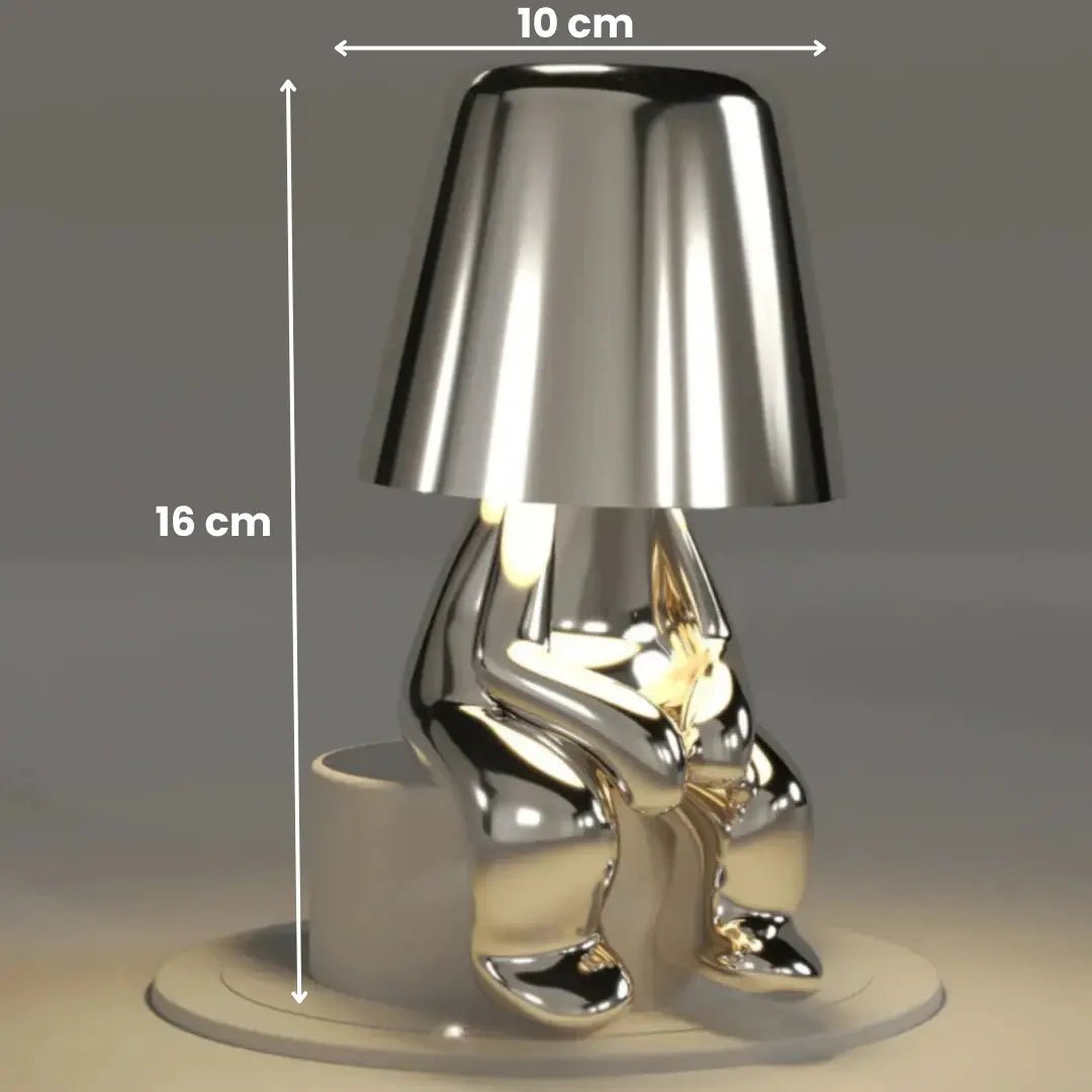 Statement LED Figure Lamp – Dimmable Desk & Shelf Accent Light - Veliqo