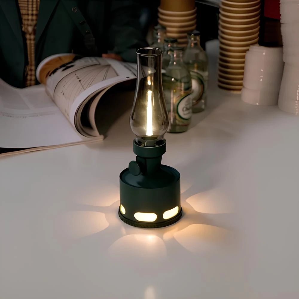 Vintage LED Lantern - Elegant Rechargeable LED Lamp - Veliqo