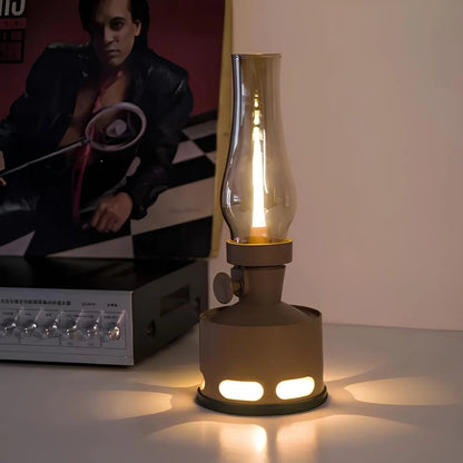 Vintage LED Lantern - Elegant Rechargeable LED Lamp - Veliqo