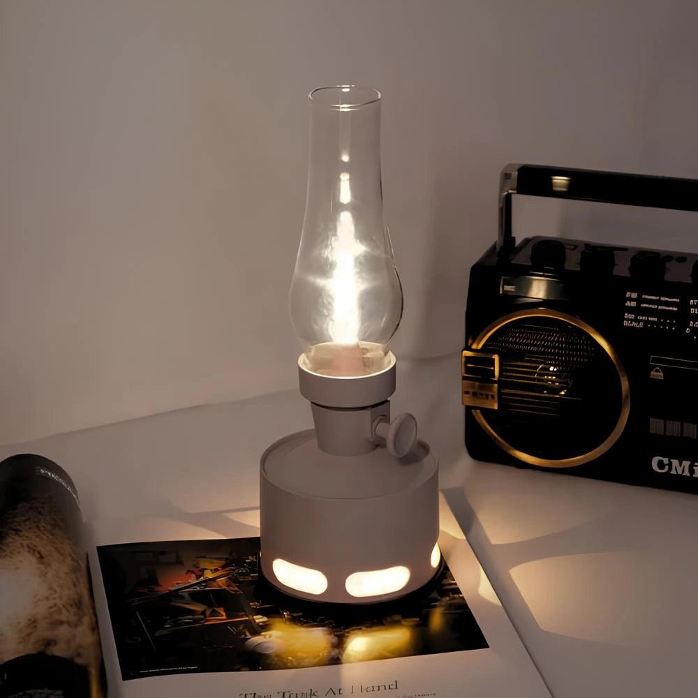 Vintage LED Lantern - Elegant Rechargeable LED Lamp - Veliqo