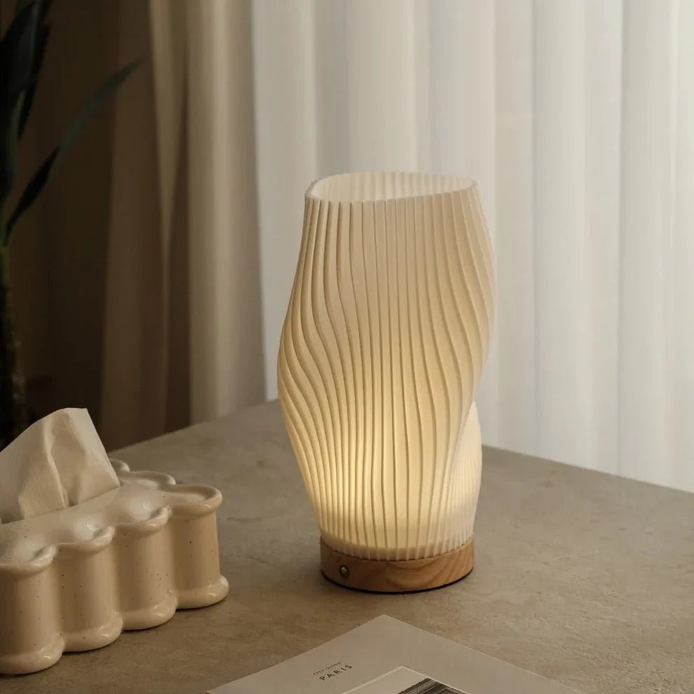 Waveform Ambient Table Lamp – Mood Light With Adjustable Tone & Brightness - Veliqo