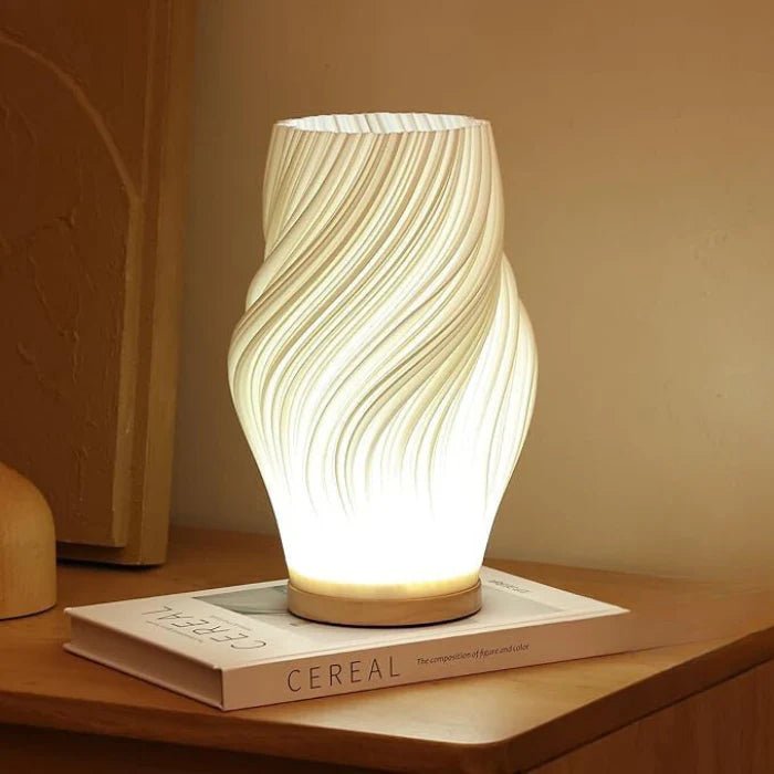Waveform Ambient Table Lamp – Mood Light With Adjustable Tone & Brightness - Veliqo