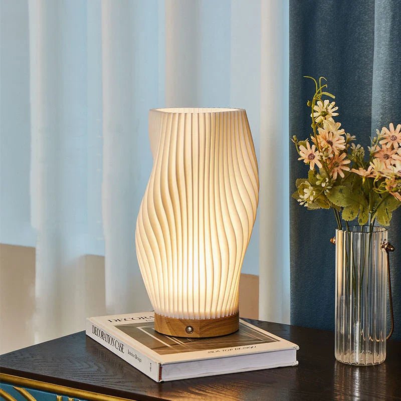 Waveform Ambient Table Lamp – Mood Light With Adjustable Tone & Brightness - Veliqo
